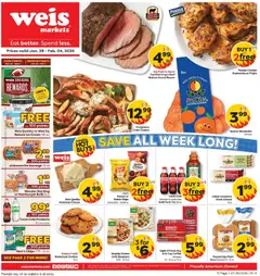 Preview of Weis weekly ads valid from 29.01.2026