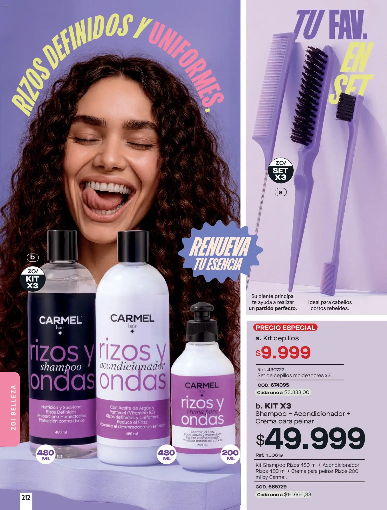 Pacifika revista - valida desde el 01.02.2026 | Página: 212 | Productos: Té, Crema, Acondicionador, Aceite