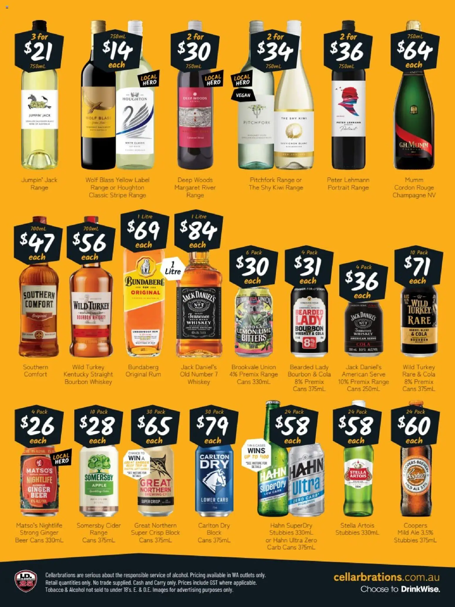 Cellarbrations catalogue - valid from 29.12.2025 | Page: 2 | Products: Ginger, Whiskey, Turkey, Lime