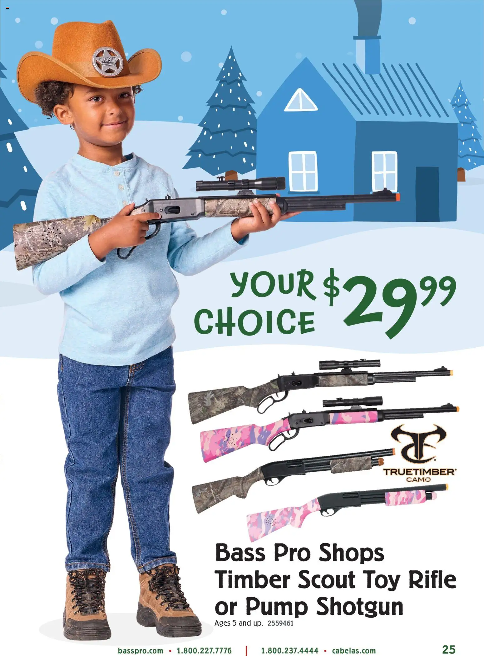 Cabela's Kids' Wishbook 25 - valid from 01.11.2025 | Page: 25 | Products: Vest, Jacket, Boots, Jeans