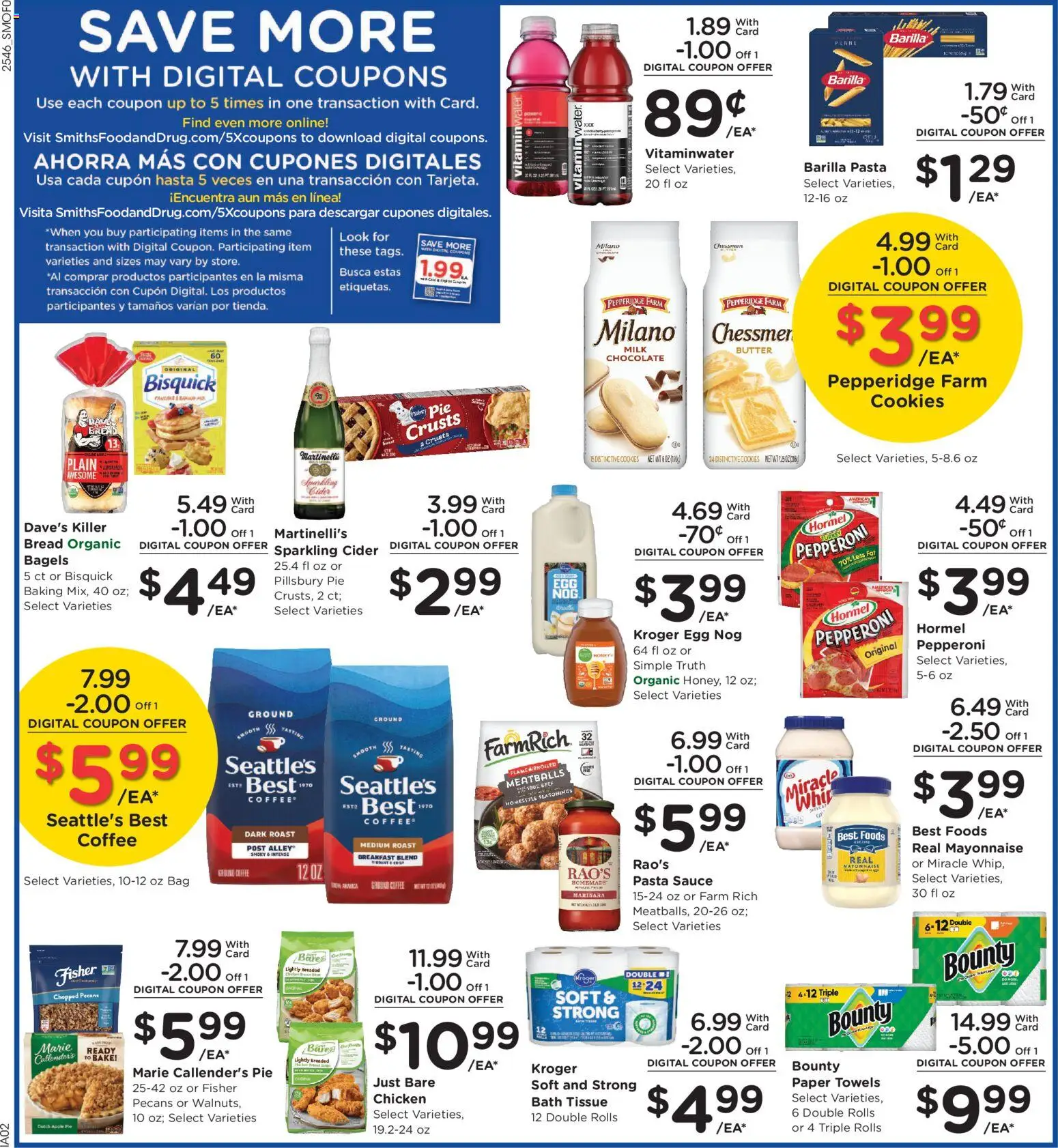 Smith's Weekly Ad - valid from 17.12.2025 | Page: 6 | Products: Chocolate, Pasta, Cookies, Apple Pie