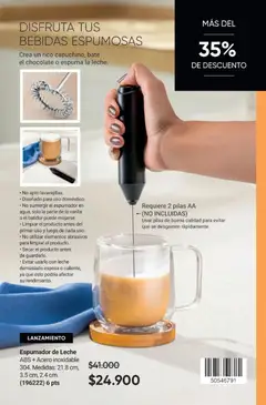 Avon - Ciclo 17 -  Vista previa de la revista de la tienda Avon valido desde el 01.12.2025 | Página: 102 | Productos: Pilas, Espuma, Batidor, Leche