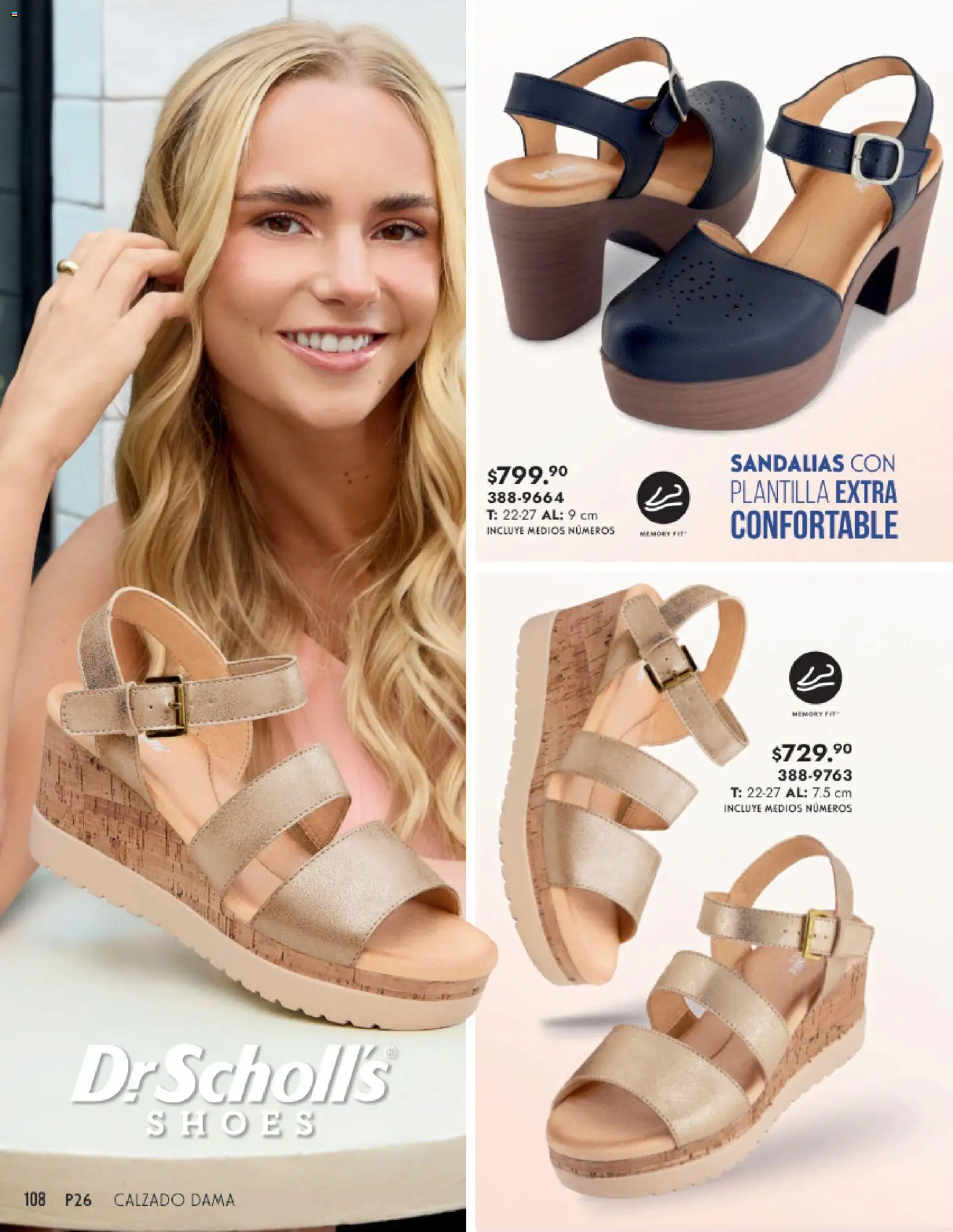 Nuevas ofertas de Andrea válidas en toda la República Mexicana desde el 25.01.2026. ¡Encuentra las mejores ofertas en Andrea catálogo Calzado Dama! | Página: 108 | Productos: Sandalias