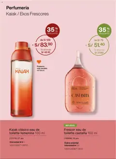 Catálogo Natura válido desde 01.07.2025 | Página: 10 | Productos: Té, EAU de Toilette