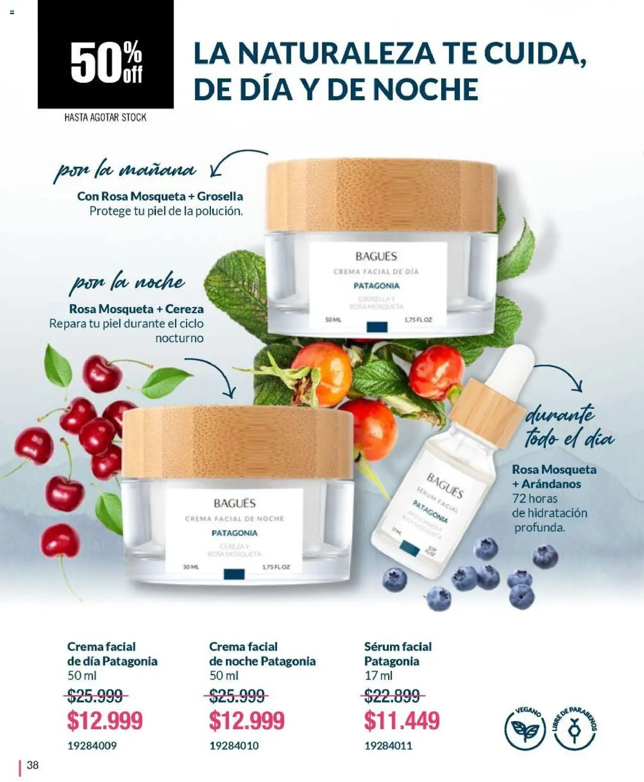 Bagués catálogo │ válido desde el 01.06.2025 | Página: 38 | Productos: Serum, Arándanos, Té, Crema