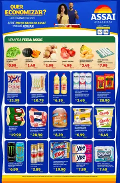 Encarte Assaí Atacadista - GO - Pré-Visualização do folheto da loja Assaí Atacadista, válido de 17.01.2026