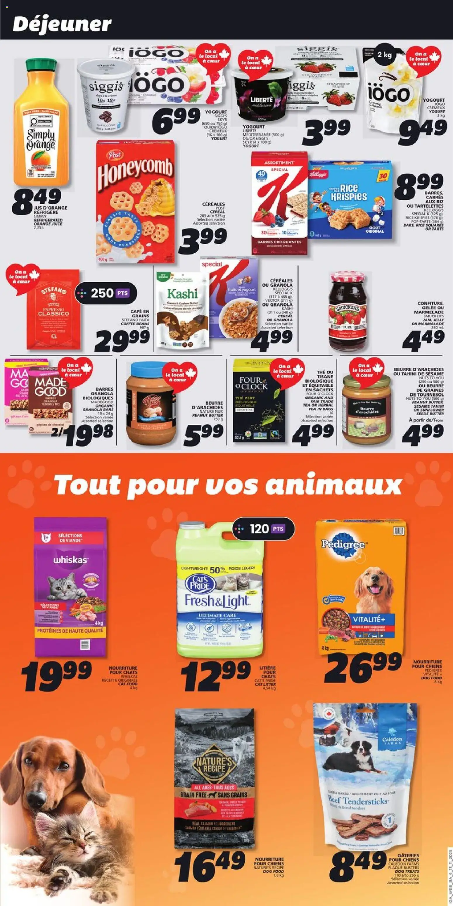 IGA flyer valid from 13.11.2025 | Page: 8 | Products: Rice, Beef, Nuts, Yogurt