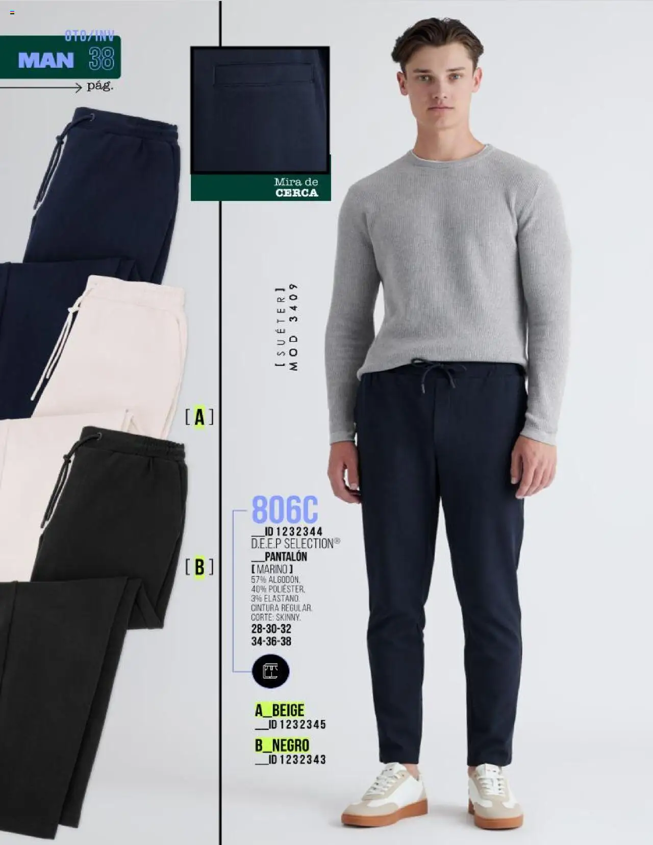 Nuevas ofertas de Price Shoes válidas en toda la República Mexicana desde el 18.10.2025. ¡Encuentra las mejores ofertas en Price Shoes catálogo Man otoño / invierno! | Página: 38 | Productos: Suéter, Algodón