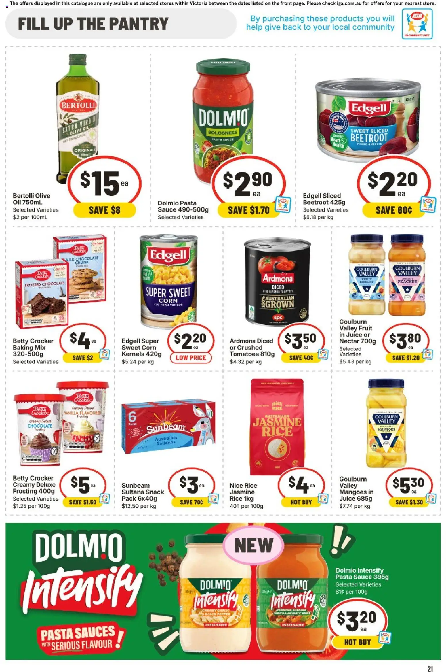 IGA catalogue - valid from 21.01.2026 | Page: 18 | Products: Juice, Tomatoes, Sauce, Beetroot