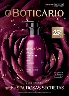 O Boticário - Ciclo 05/2026 - Pré-Visualização do folheto da loja O Boticário, válido de 23.03.2026