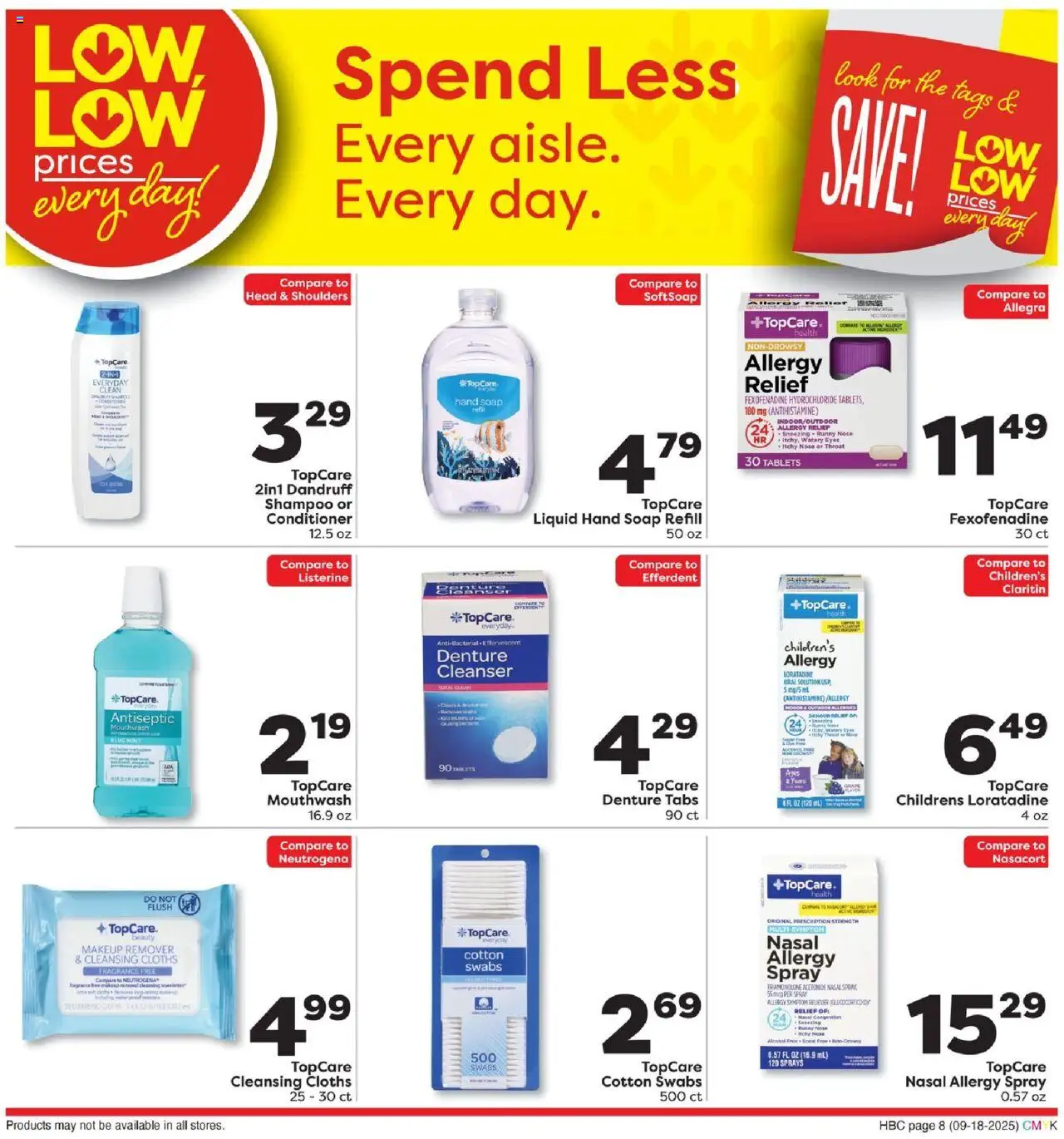 Weis Hello Autumn - valid from 18.09.2025 | Page: 8 | Products: Fragrance, Shampoo, Soap, Mouthwash