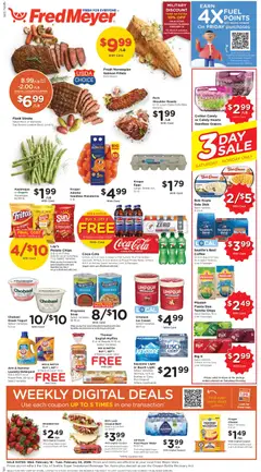 Preview of Fred Meyer weekly ads valid from 18.02.2026