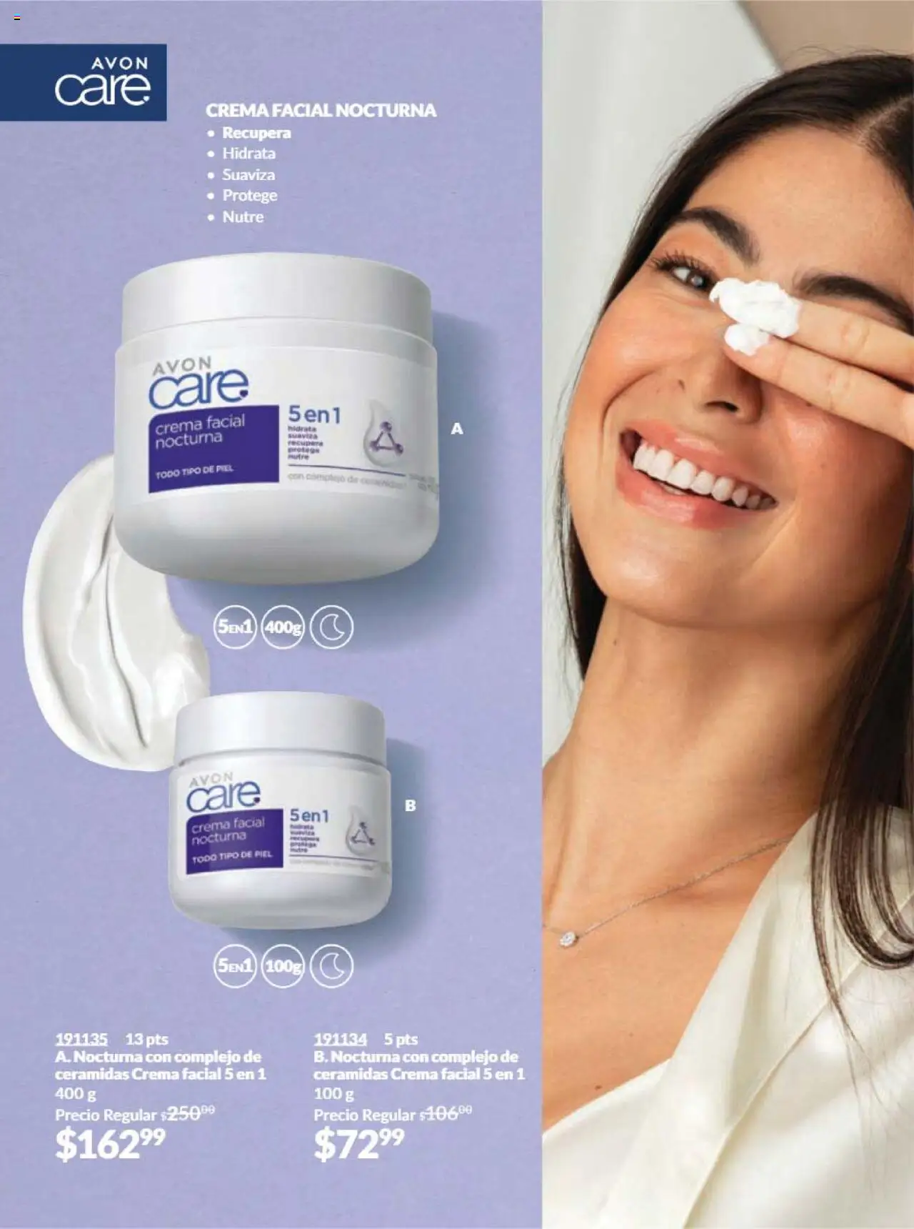 Nuevas ofertas de AVON válidas en toda la República Mexicana desde el 09.10.2025. ¡Encuentra las mejores ofertas en AVON - Campaña 16 2025! | Página: 142 | Productos: Crema