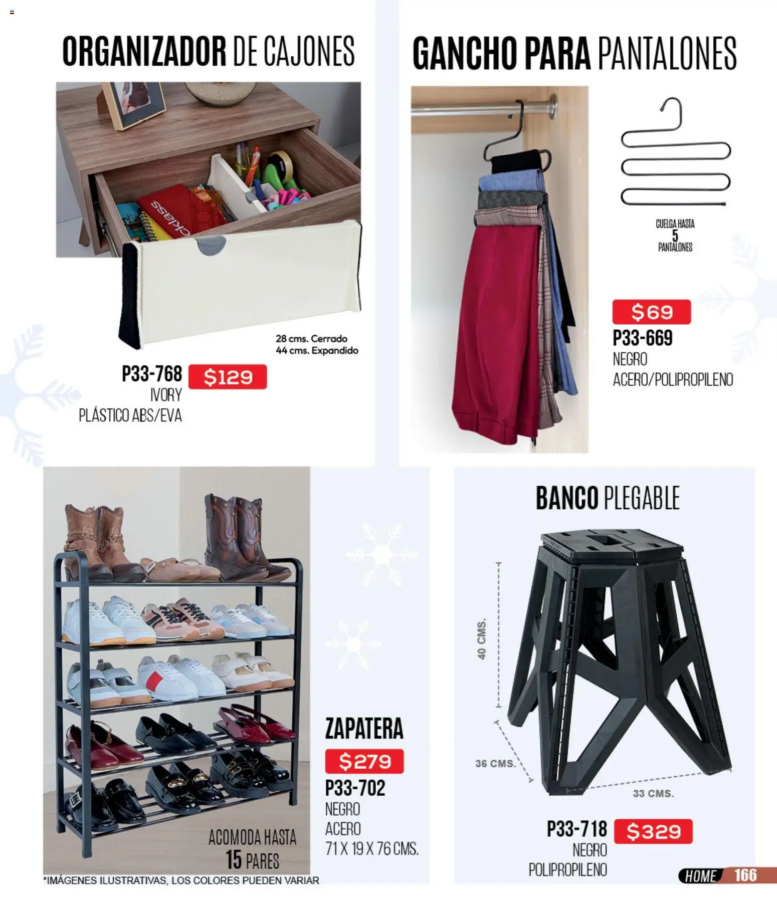 Nuevas ofertas de Cklass válidas en toda la República Mexicana desde el 02.01.2026. ¡Encuentra las mejores ofertas en Cklass catálogo Rebajas Inicio de Año Calzado! | Página: 468 | Productos: Pantalones, Organizador, Banco