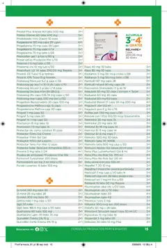 Nuevas ofertas de Chedraui válidas en toda la República Mexicana desde el 01.07.2025. ¡Encuentra las mejores ofertas en Chedraui folleto Planfarmacia 2025! | Página: 15