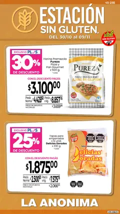 Vista previa La Anonima - catalogos-masivos - libre-gluten válido desde el 30.10.2025