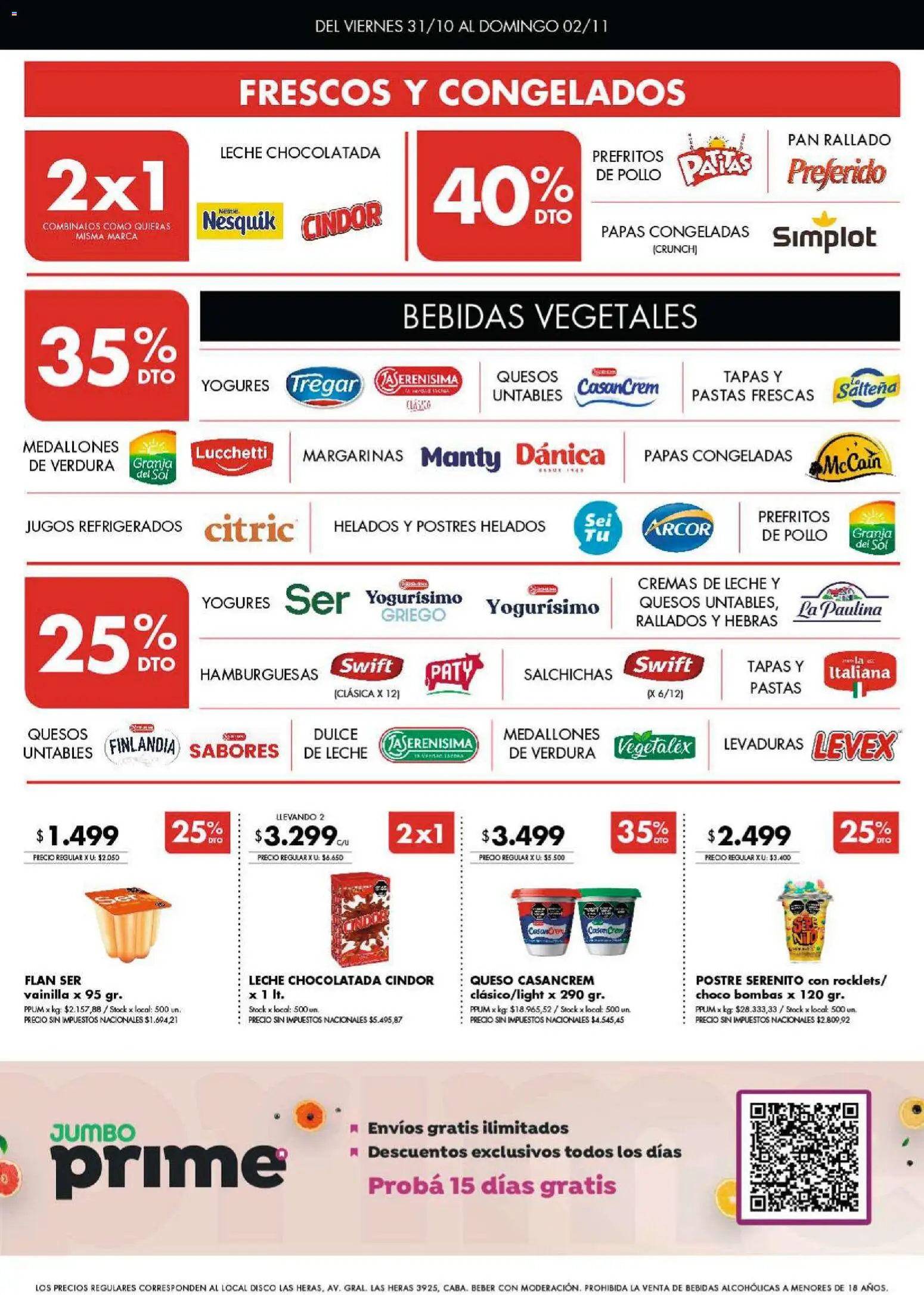 Disco ofertas │ válido desde el 31.10.2025 | Página: 4 | Productos: Disco, Queso, Chocolatada, Pan rallado