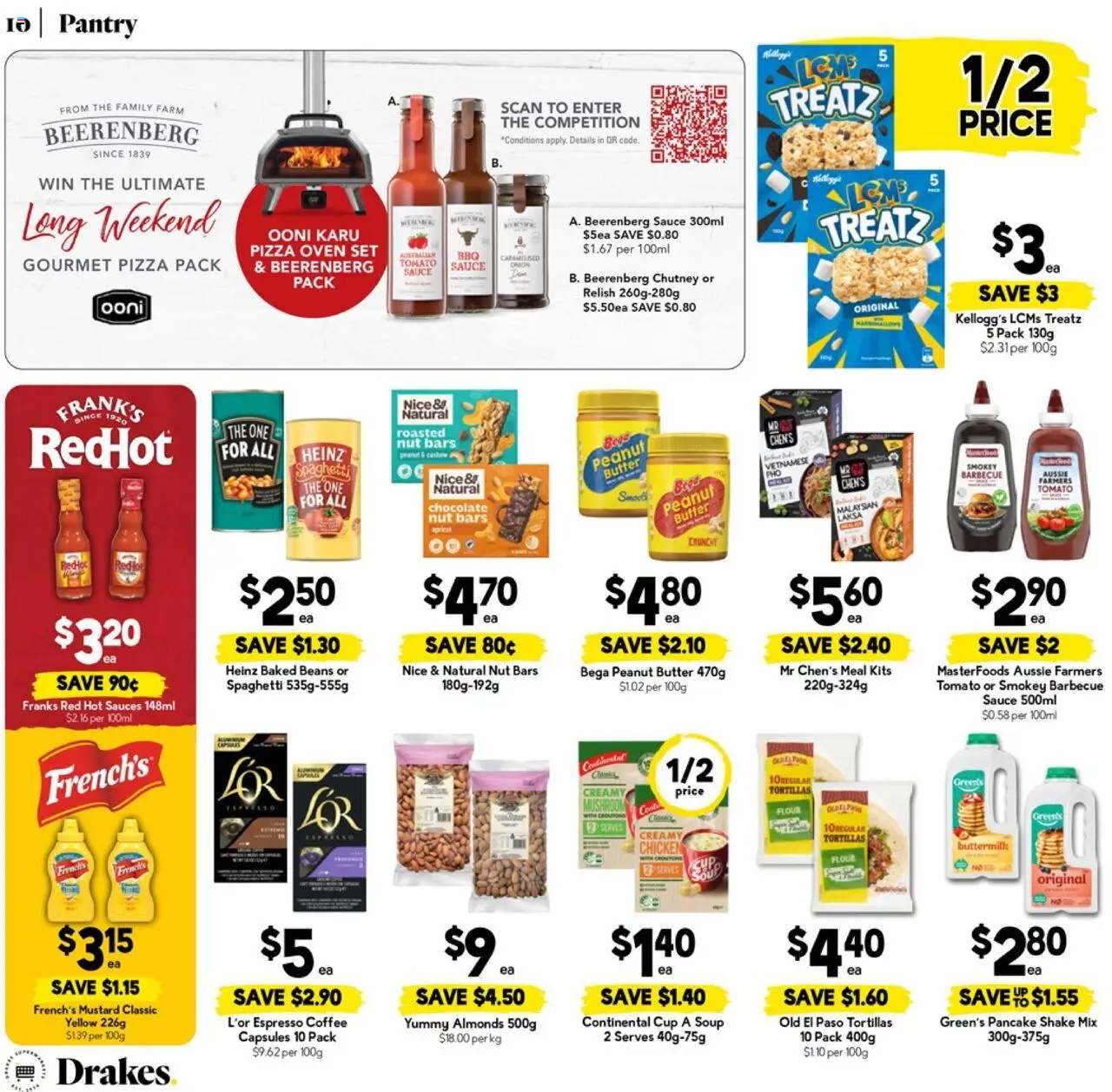 Drakes catalogue - valid from 17.09.2025 | Page: 10 | Products: Chocolate, Chicken, Tortillas, Oven