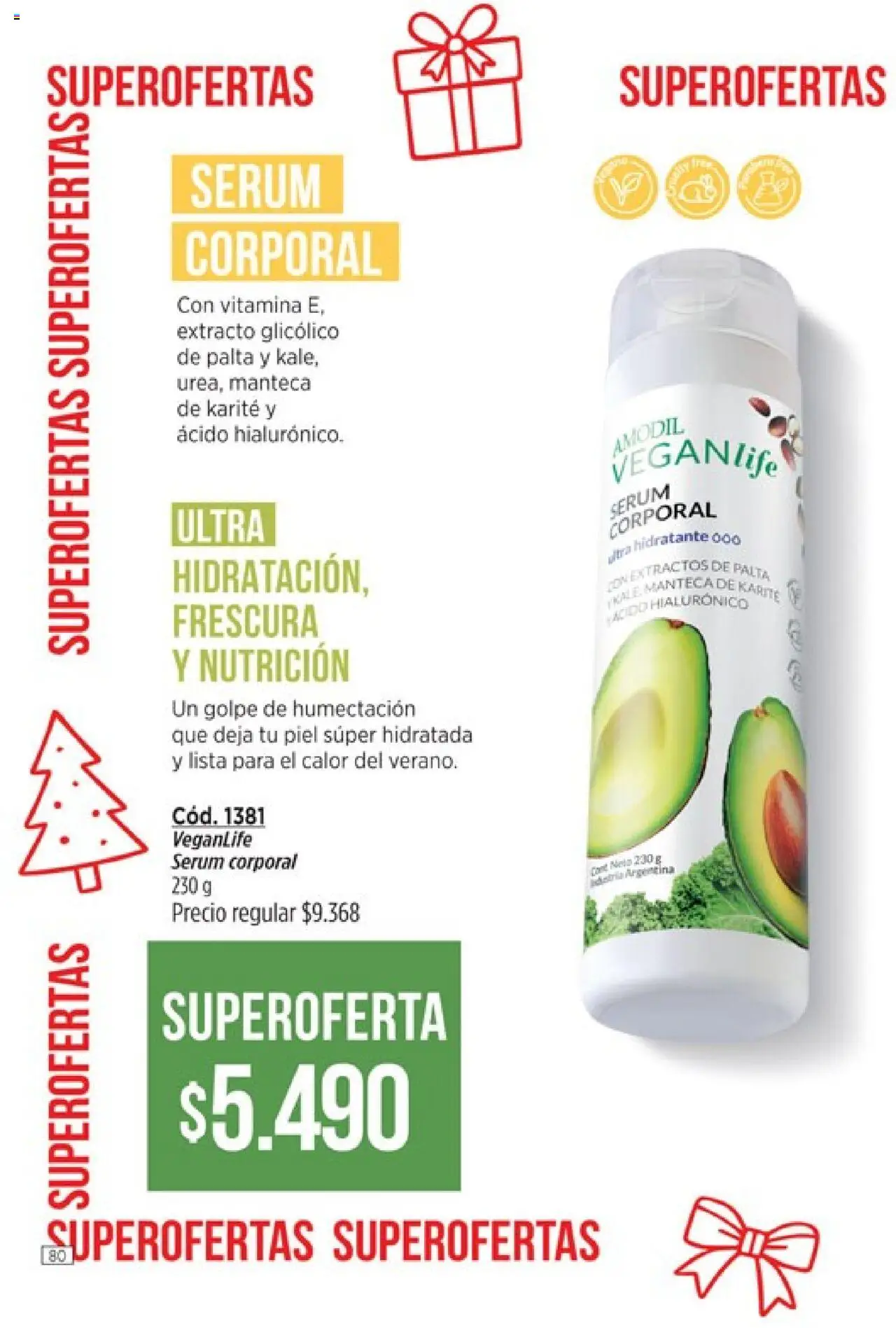 Catálogo Amodil Campaña 17/2025 │ válido desde el 14.10.2025 | Página: 80 | Productos: Serum, Palta, Manteca