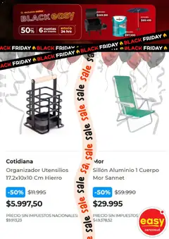 Vista previa Easy - Black Friday válido desde el 20.10.2025 | Página: 10 | Productos: Organizador, Sillón