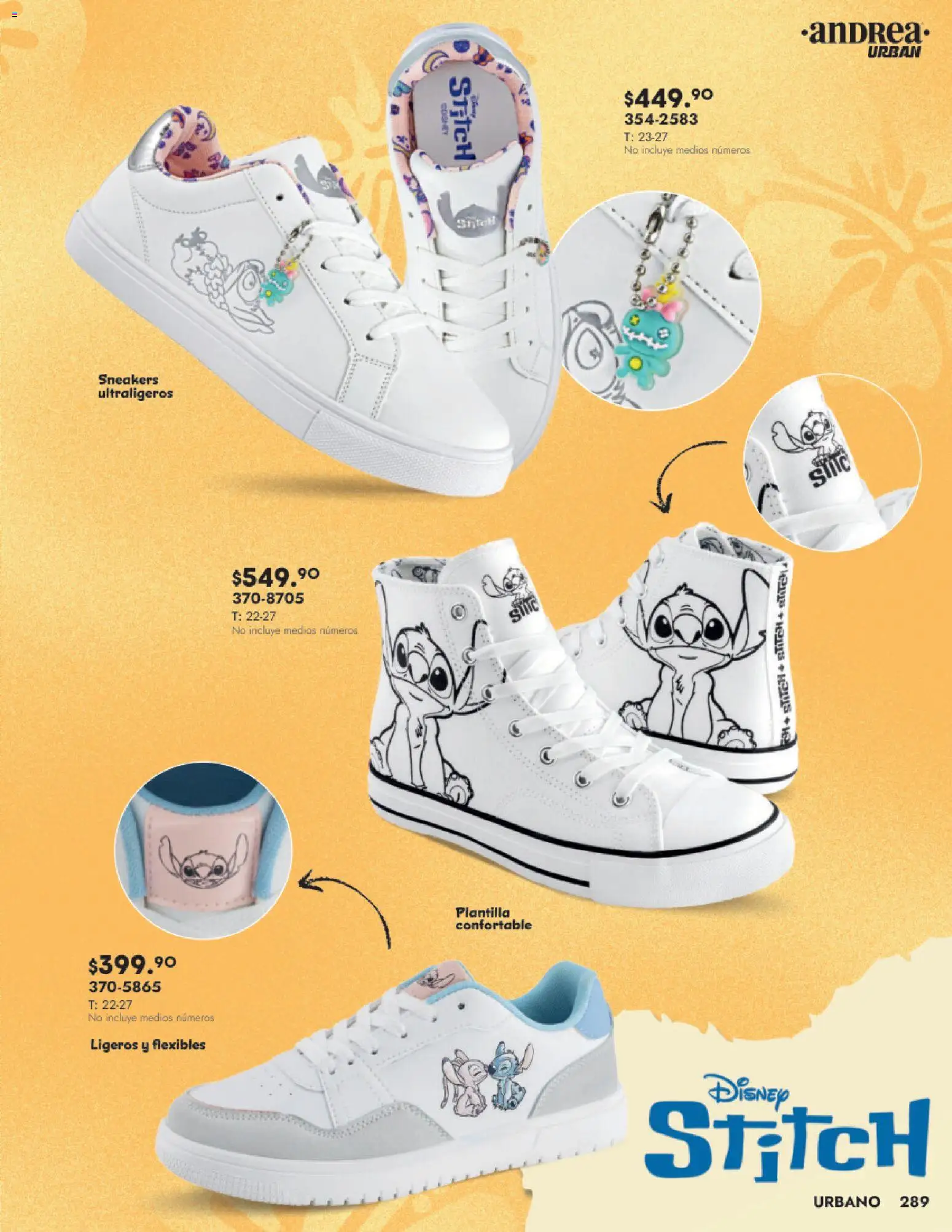 Nuevas ofertas de Andrea válidas en toda la República Mexicana desde el 24.08.2025. ¡Encuentra las mejores ofertas en Andrea - Catálogo Calzado Dama! | Página: 289