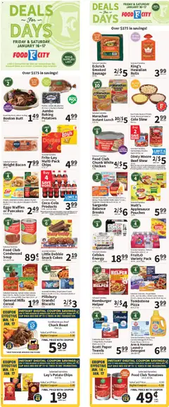 Preview of Food City weekly ads valid from 14.01.2026