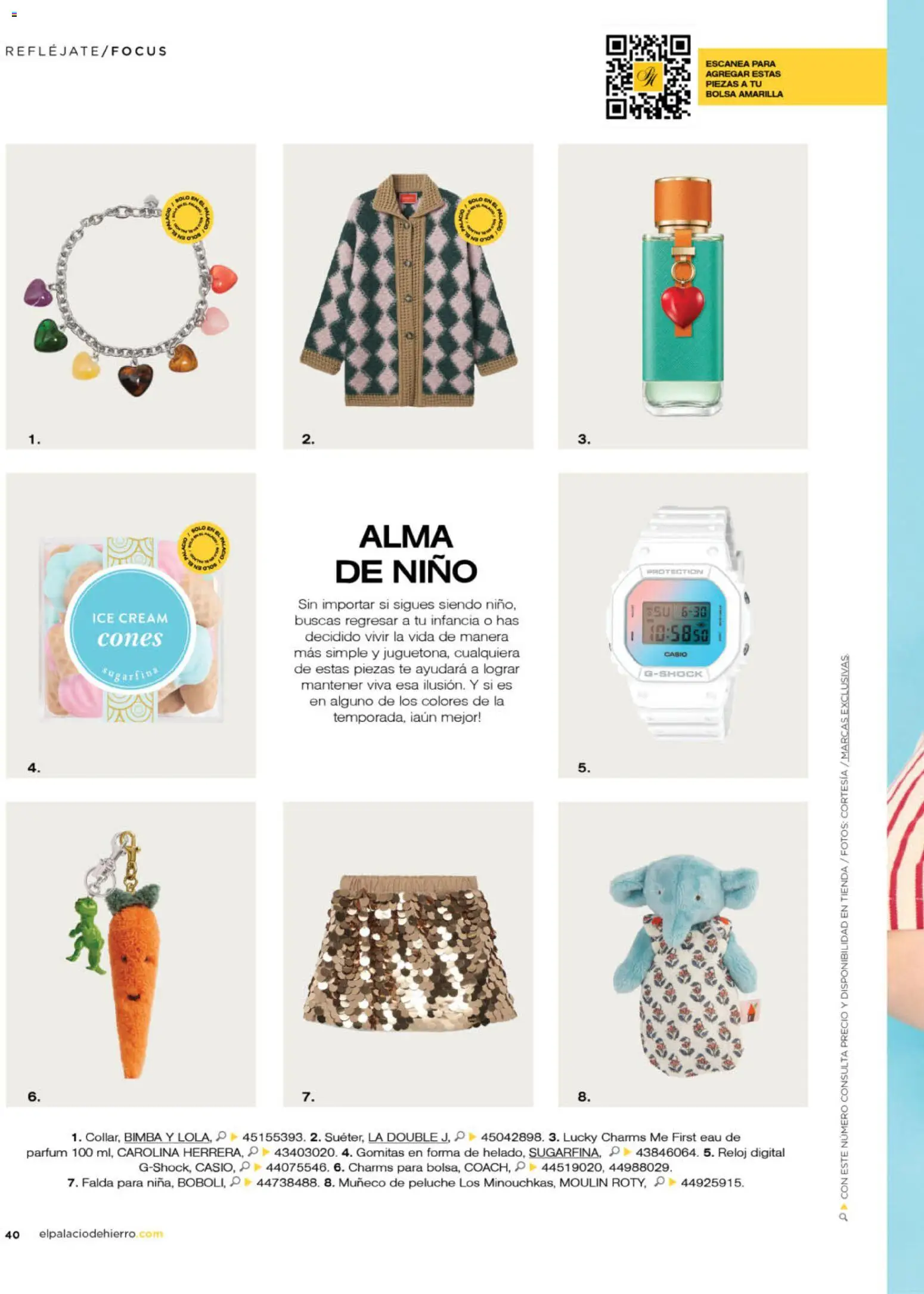 Nuevas ofertas de Palacio De Hierro válidas en toda la República Mexicana desde el 01.04.2026. ¡Encuentra las mejores ofertas en Palacio De Hierro catálogo! | Página: 42 | Productos: Bolsa, Falda, Té, Reloj