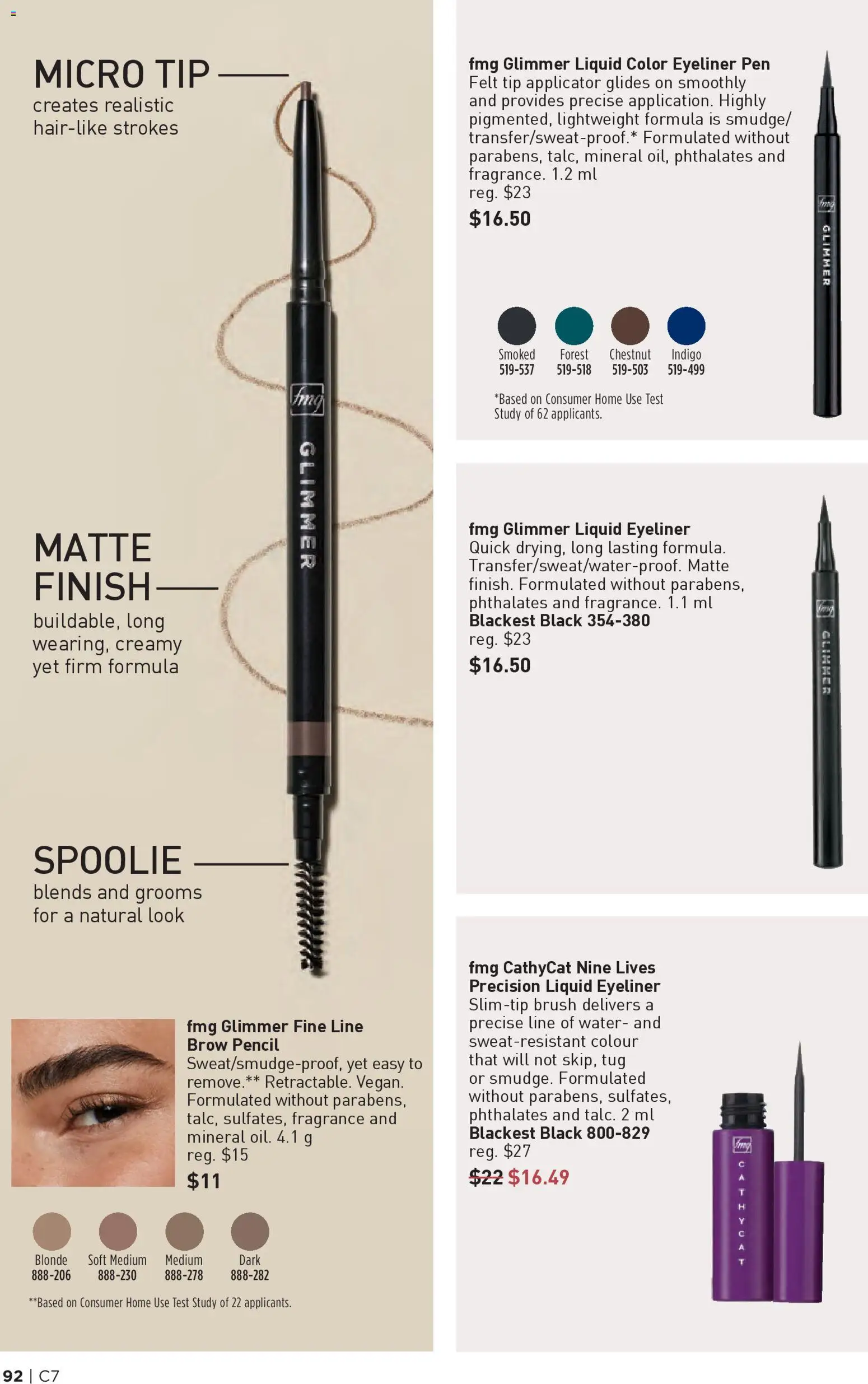 Avon flyer valid from 26.03.2026 | Page: 92 | Products: Fragrance, Brush, Eyeliner