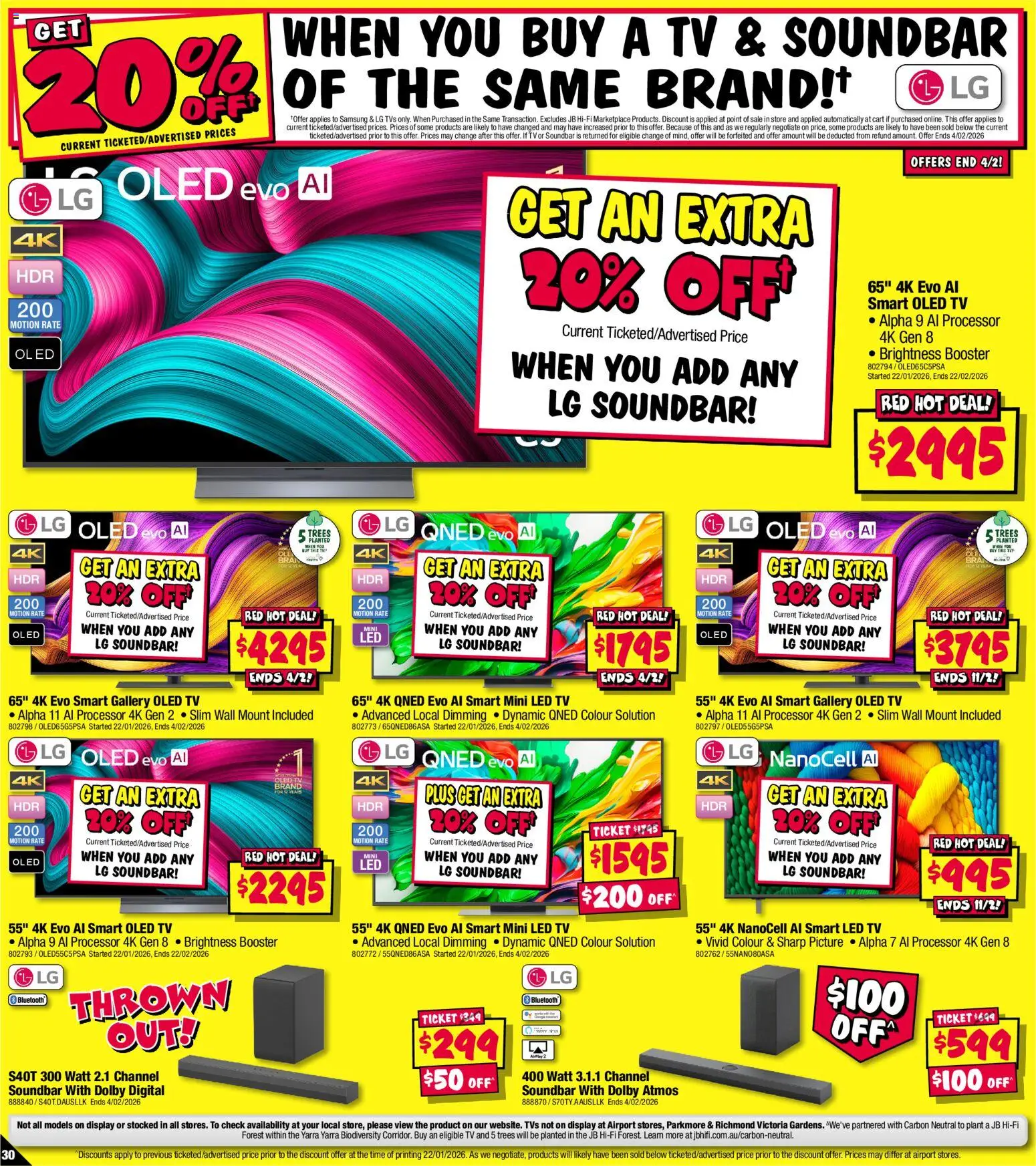 JB Hi-Fi catalogue - valid from 29.01.2026 | Page: 30 | Products: Plant, Cart, Digital, Tv