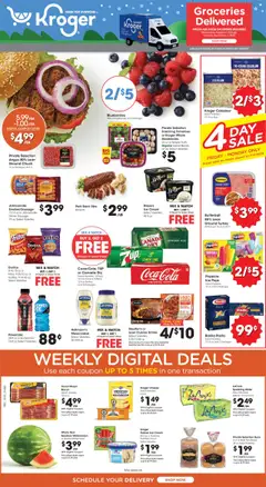 Preview of Kroger weekly ads valid from 27.08.2025