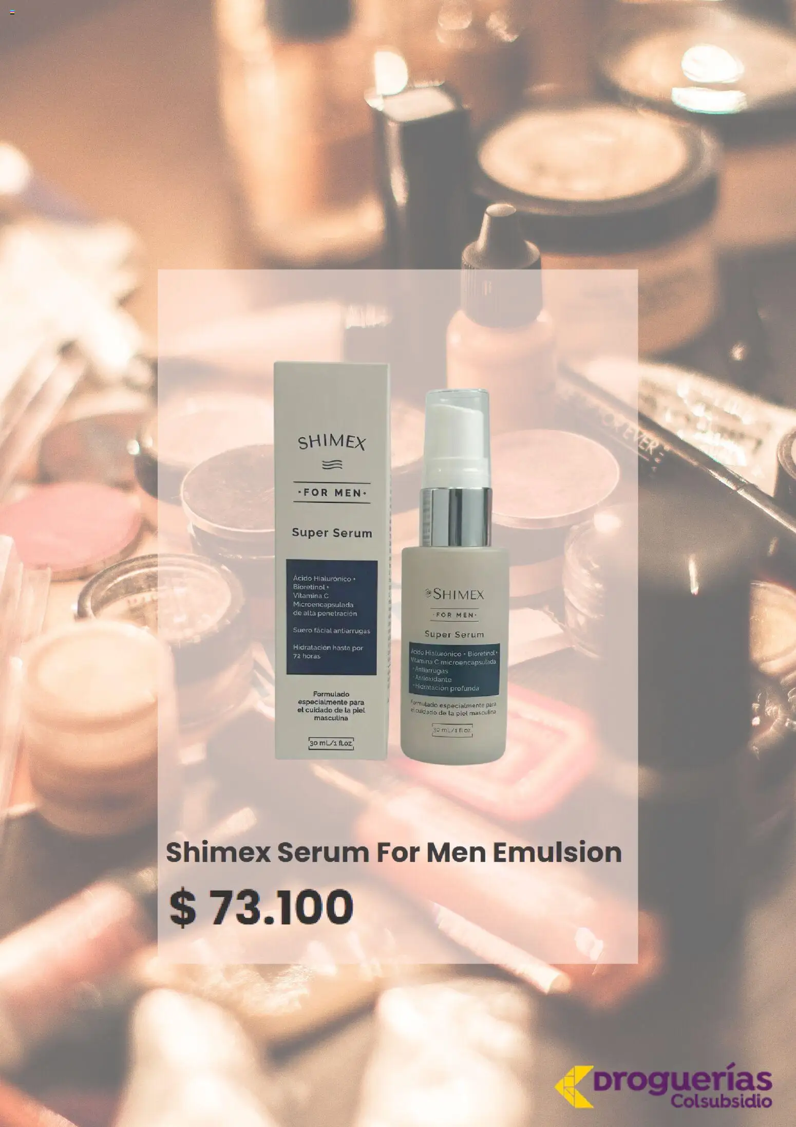 Colsubsidio revista - valida desde el 01.04.2026 | Página: 3 | Productos: Serum, Emulsión