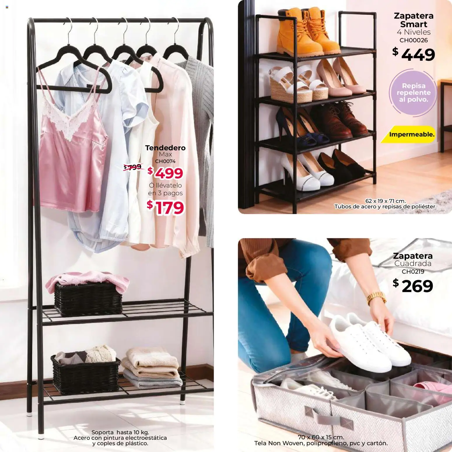 Nuevas ofertas de Colchas Concord válidas en toda la República Mexicana desde el 01.11.2025. ¡Encuentra las mejores ofertas en Colchas Concord catálogo Home! | Página: 55 | Productos: Repisa, Repelente, Pintura, Tendedero