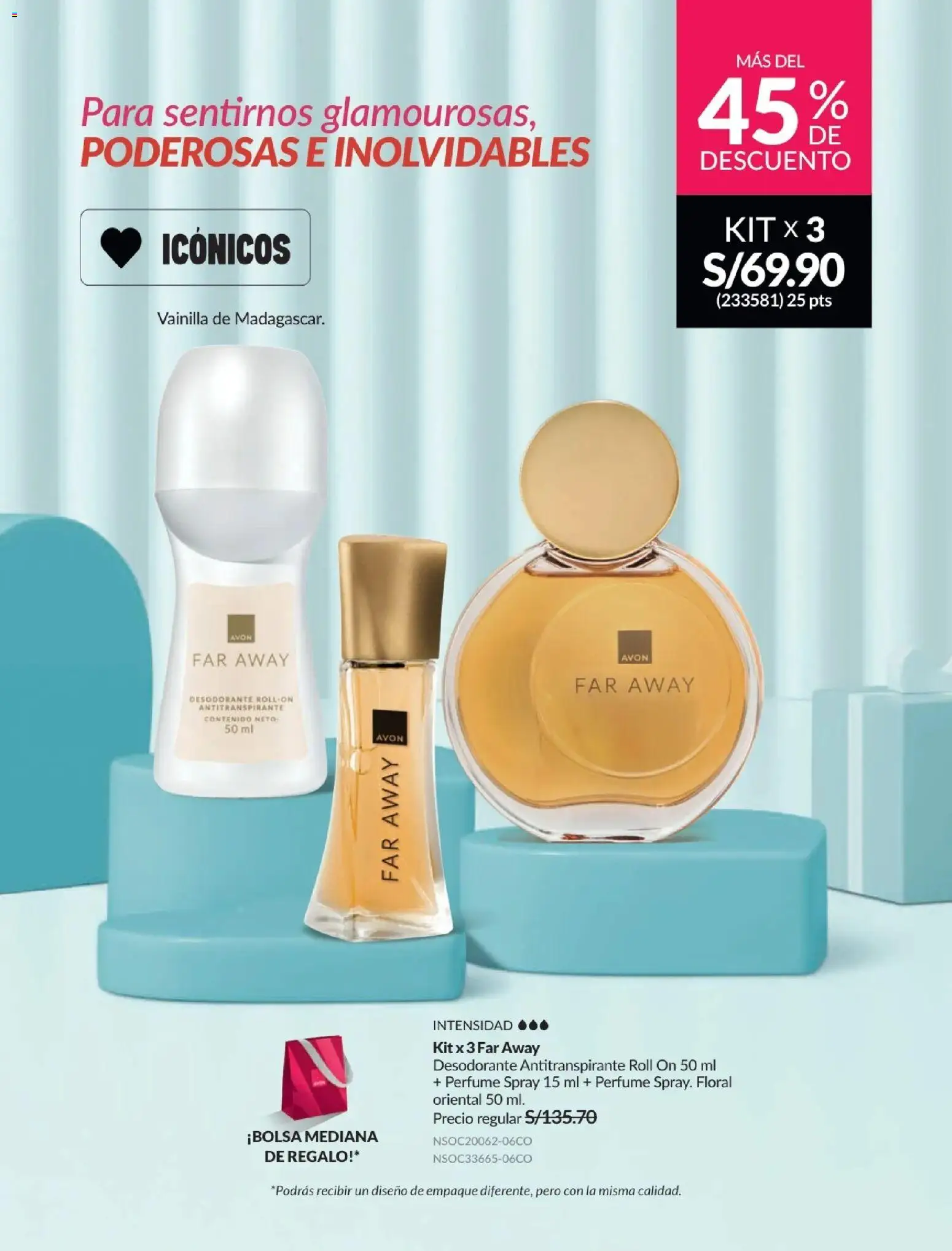 Catálogo Avon válido desde 01.02.2026 | Página: 14 | Productos: Desodorante, Antitranspirante, Empaque, Perfume