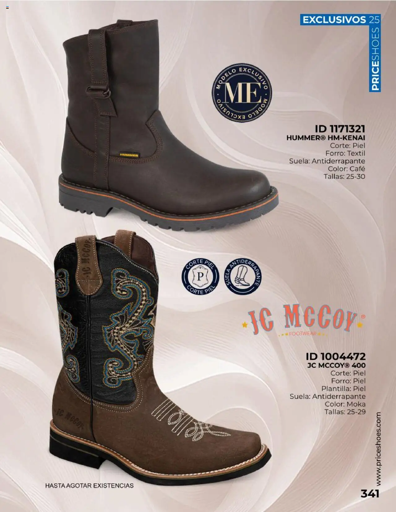 Nuevas ofertas de Price Shoes válidas en toda la República Mexicana desde el 19.10.2025. ¡Encuentra las mejores ofertas en Price Shoes catálogo Exclusivos 2025! | Página: 339