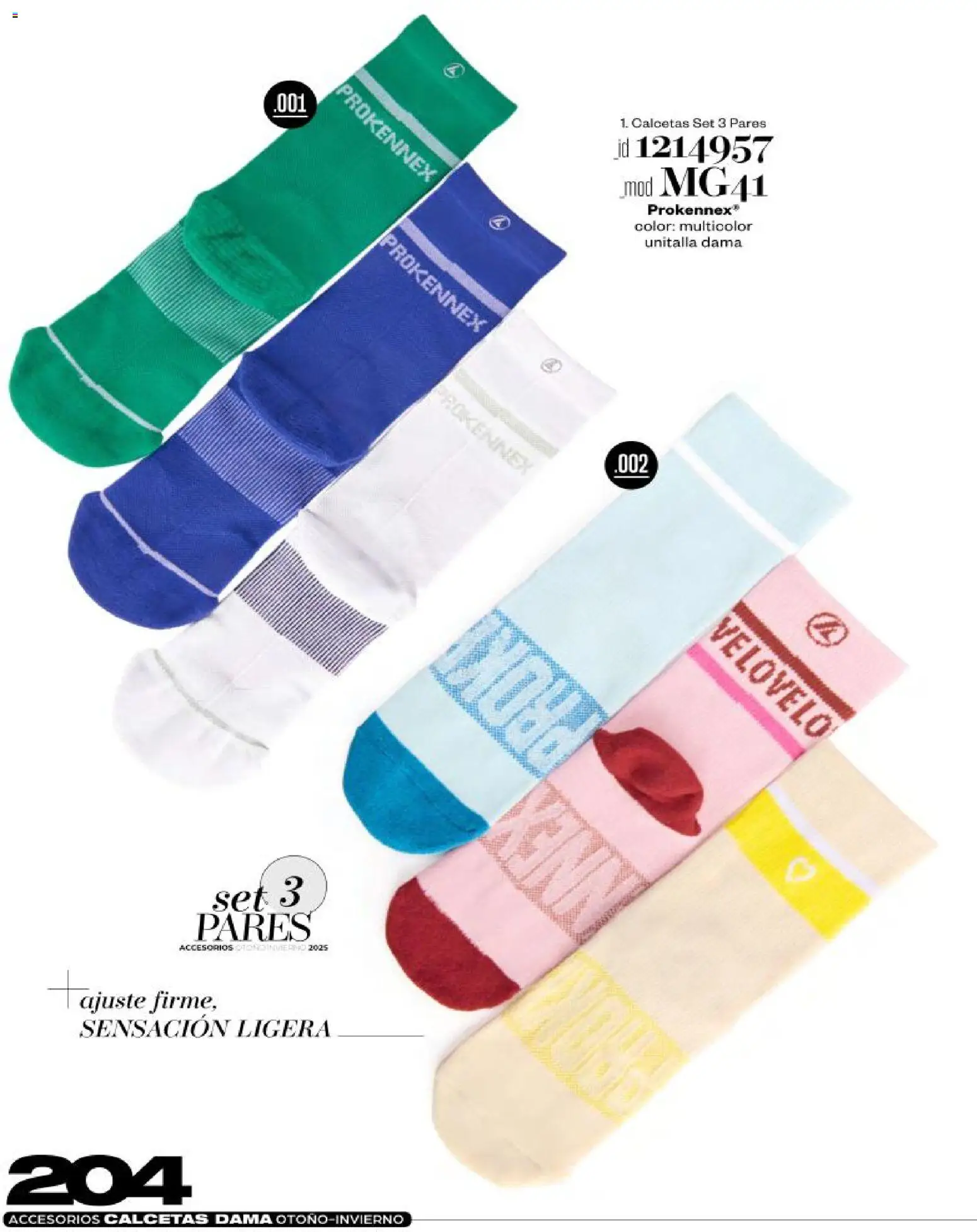 Nuevas ofertas de Price Shoes válidas en toda la República Mexicana desde el 03.11.2025. ¡Encuentra las mejores ofertas en Price Shoes catálogo Accesorios! | Página: 204 | Productos: Calcetas