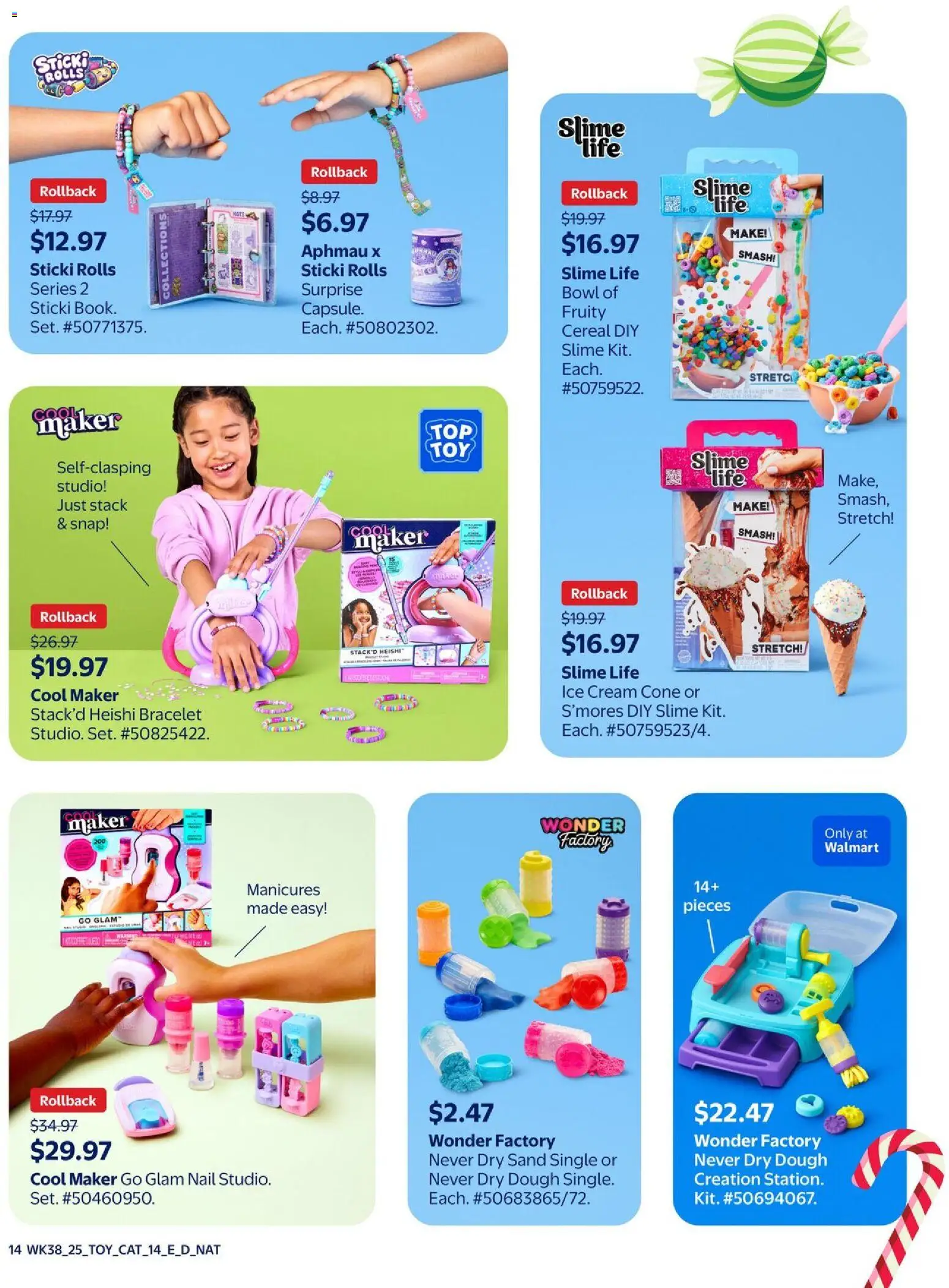 Walmart flyer valid from 16.10.2025 | Page: 19 | Products: Cream, Ice cream