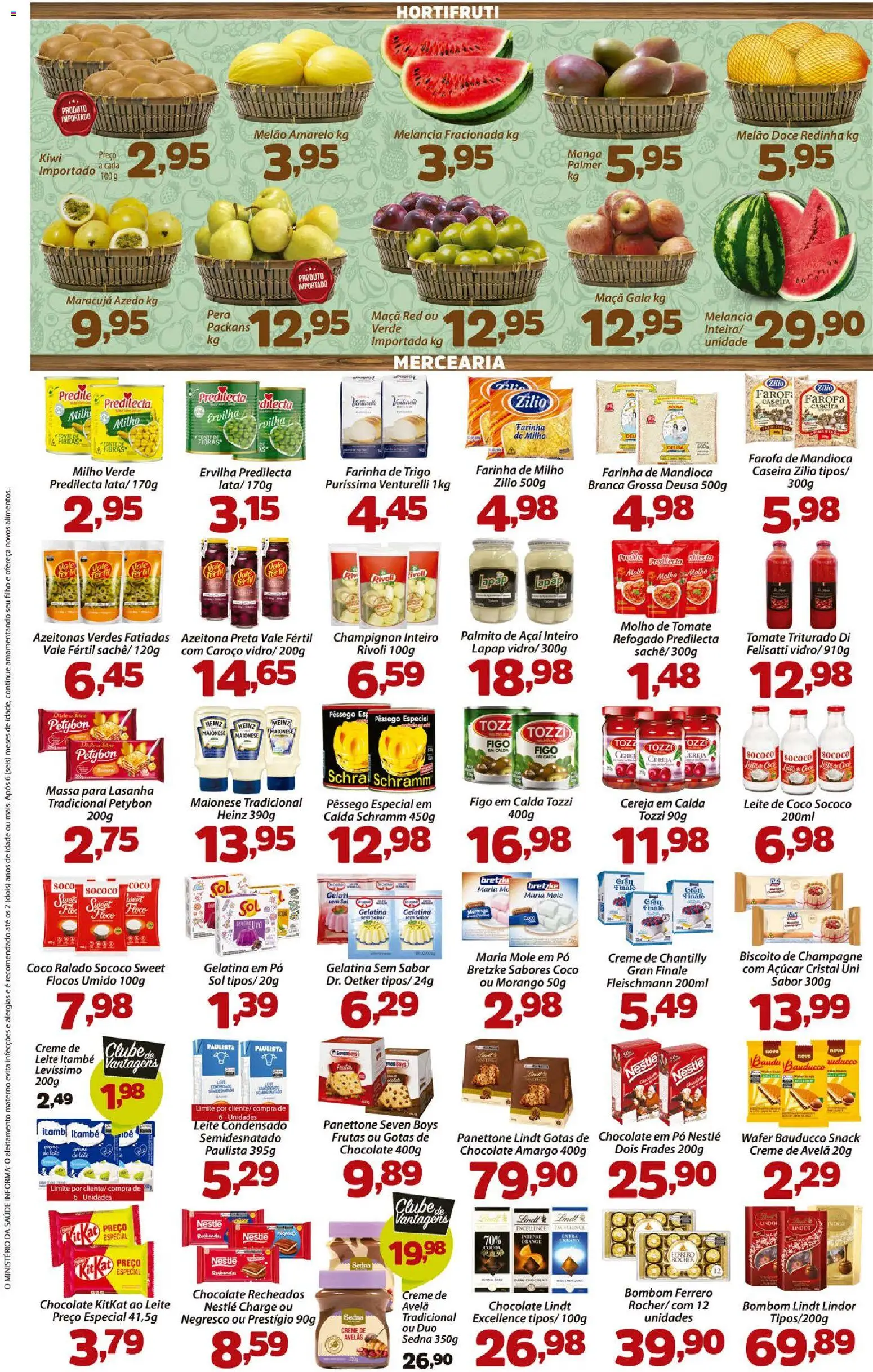 Confiança Folheto - válido de 23.12.2025 | Página: 3 | Produtos: Pera, Creme, Maionese, Avelã