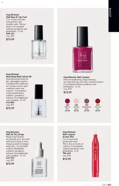 Preview of Avon - Brochure Campaign from shop Avon valid from 09.10.2025 | Page: 103 | Products: Nail polish, Oil, Coat
