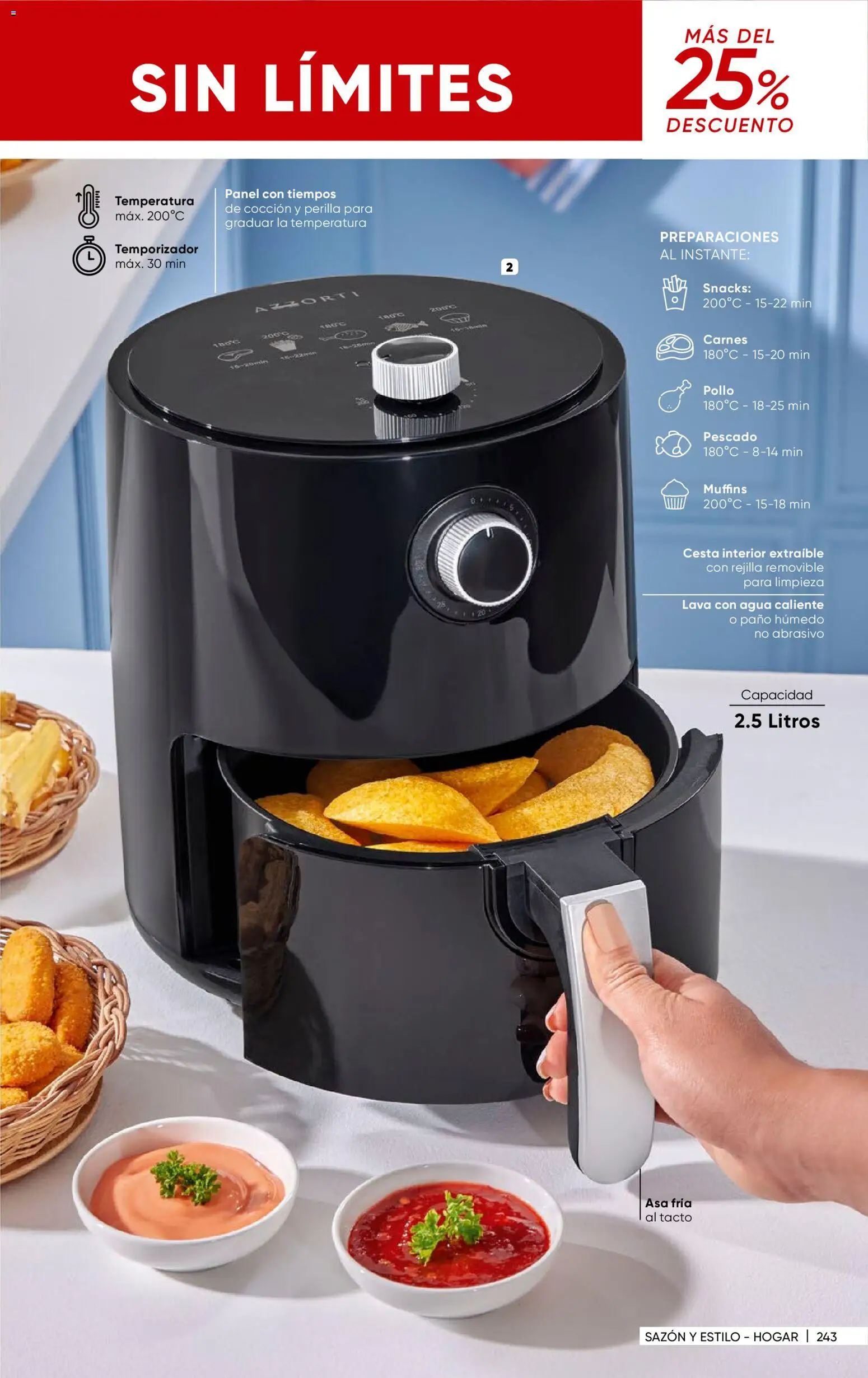 Catálogo Azzorti válido desde 24.11.2025 | Página: 245 | Productos: Rejilla, Cesta, Pescado