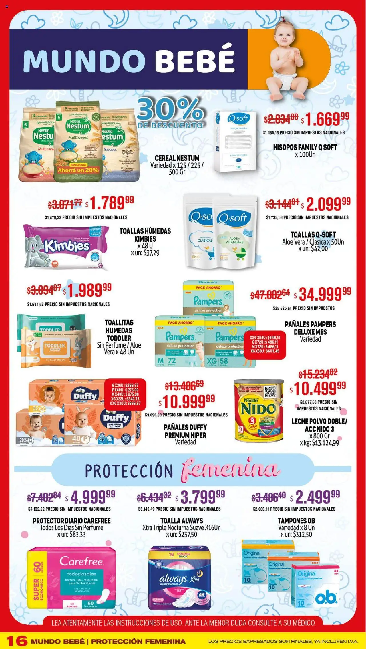 Makro ofertas │ válido desde el 25.09.2025 | Página: 16 | Productos: Toalla, Banana, Perfume, Polvo