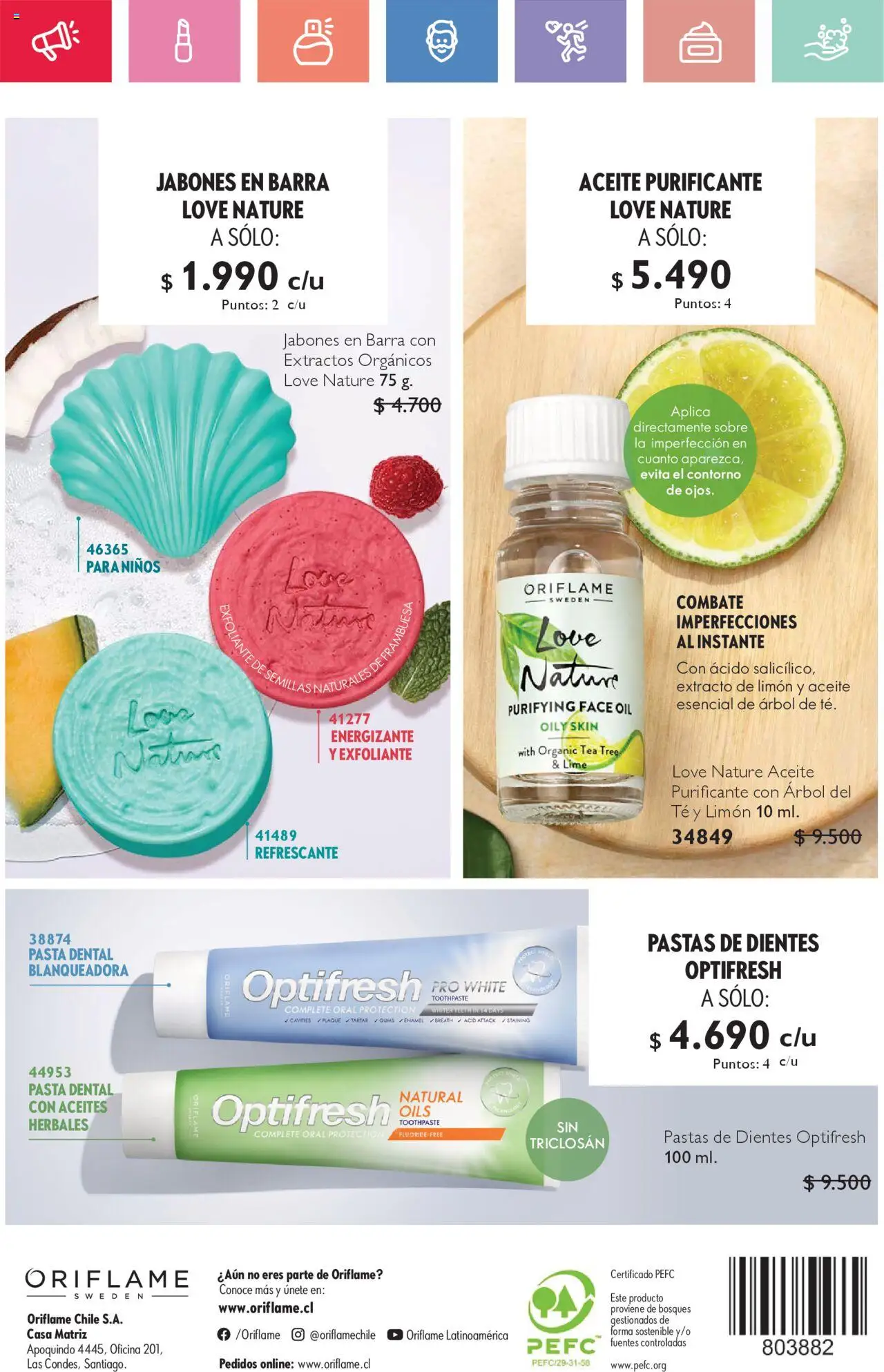 Oriflame catálogo │ válido desde el 21.06.2025 | Página: 132 | Productos: Pasta dental, Sobre, Té, Pasta