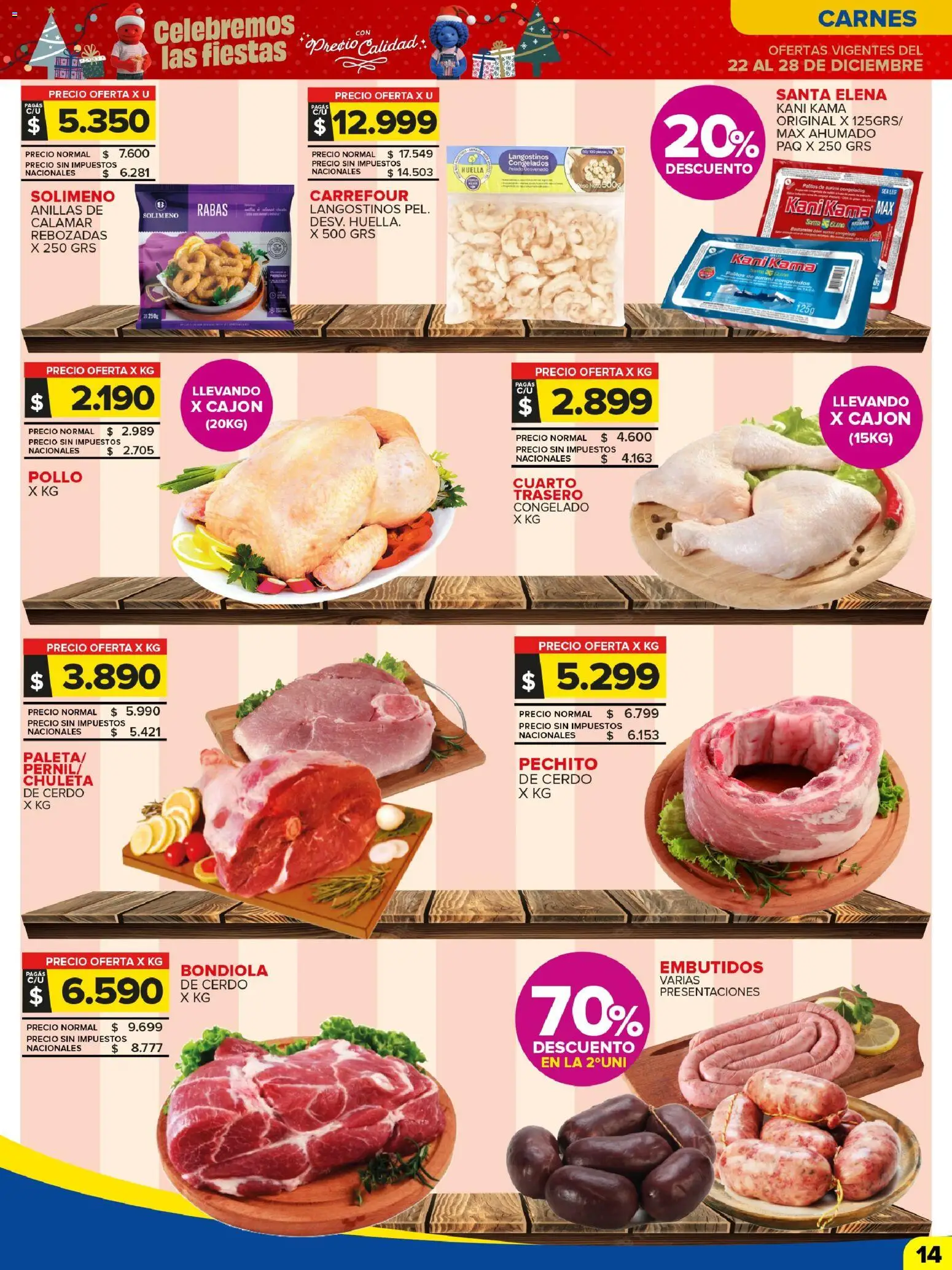 Carrefour Maxi catálogo │ válido desde el 22.12.2025 | Página: 16 | Productos: Pollo, Cerdo