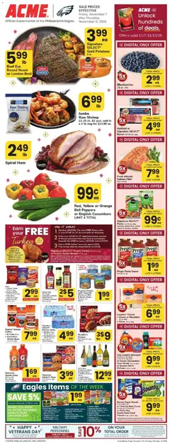 Preview of Acme weekly ads valid from 07.11.2025