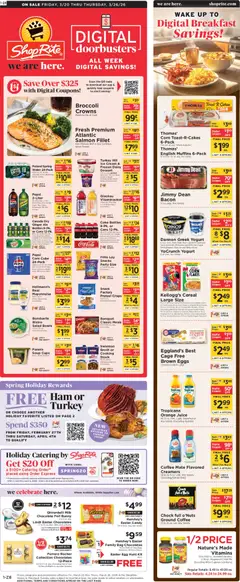 Preview of ShopRite weekly ads valid from 20.03.2026