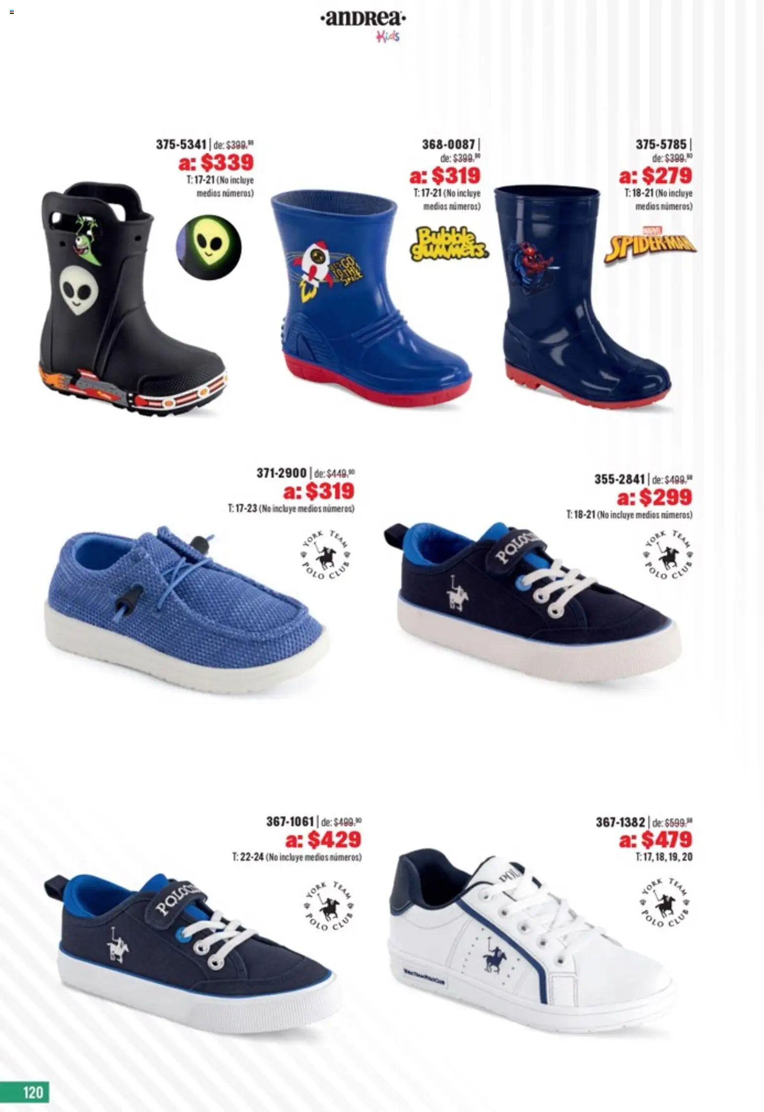 Nuevas ofertas de Andrea válidas en toda la República Mexicana desde el 05.04.2026. ¡Encuentra las mejores ofertas en Andrea catálogo Outlet! | Página: 120