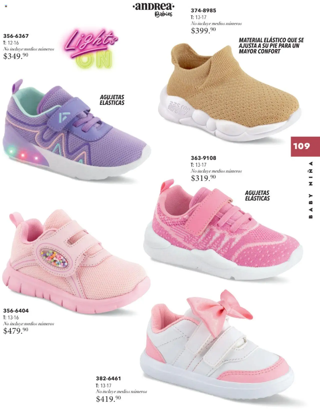 Nuevas ofertas de Andrea válidas en toda la República Mexicana desde el 24.08.2025. ¡Encuentra las mejores ofertas en Andrea - Catálogo Infantil Baby! | Página: 21