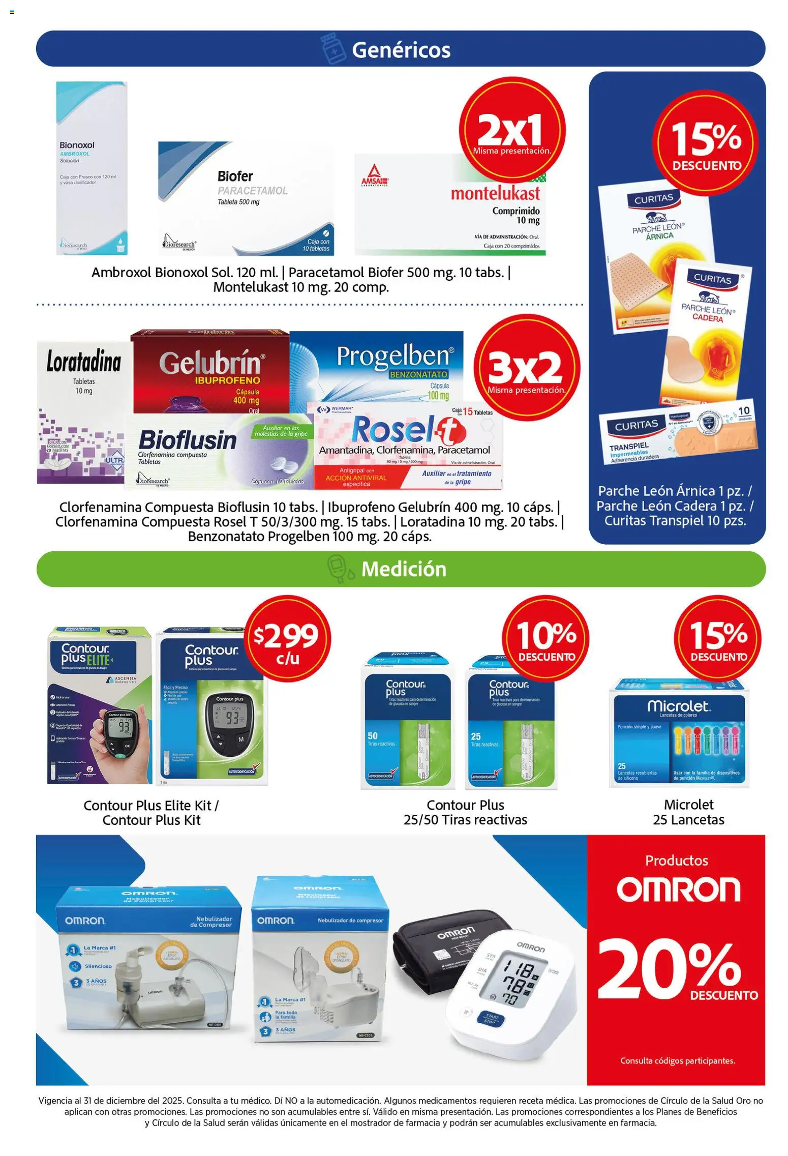 Nuevas ofertas de Farmacias Unión válidas en toda la República Mexicana desde el 01.12.2025. ¡Encuentra las mejores ofertas en Farmacias Unión catálogo! | Página: 6