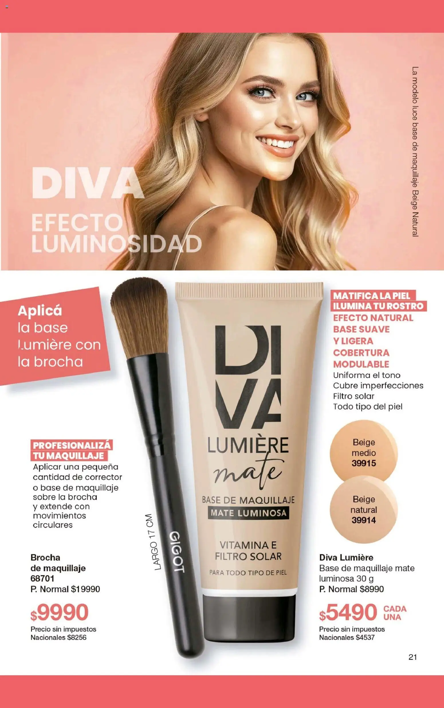 Gigot - CAMPAÑA 07 │ válido desde el 01.04.2026 | Página: 49 | Productos: Mate, Sobre, Base de maquillaje, Maquillaje