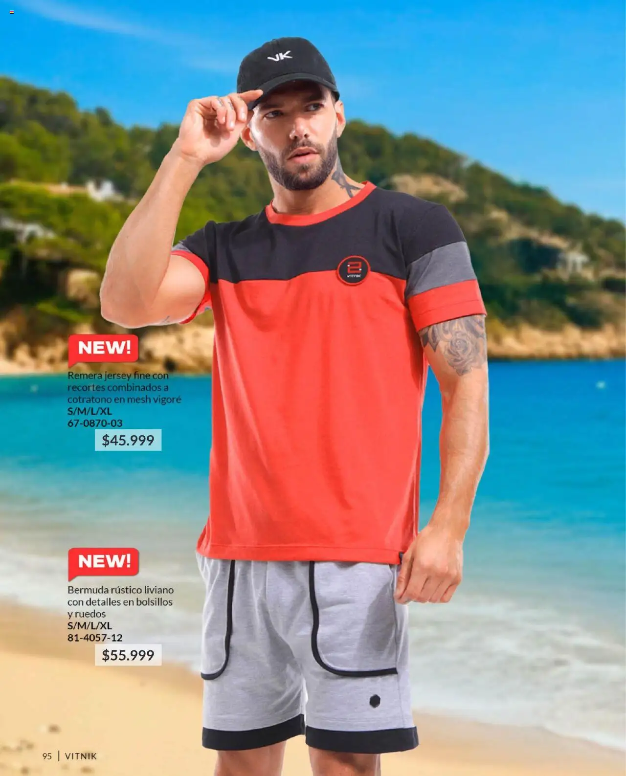 Vitnik - Catálogo Hombre │ válido desde el 07.10.2025 | Página: 95 | Productos: Remera, Bermuda