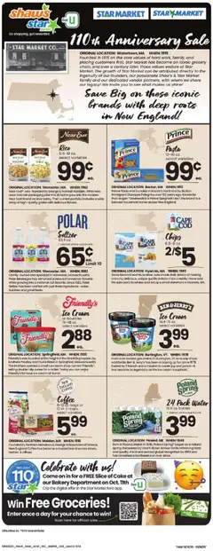 Preview of Star Market weekly ads valid from 10.10.2025